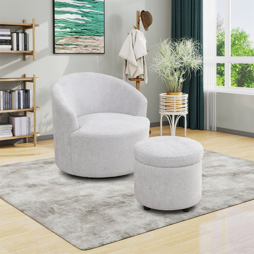 Premium Sofa Stool With Sackcloth