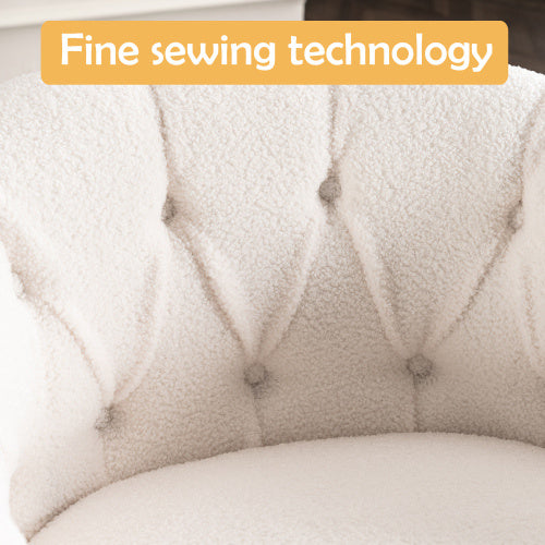 Luxury Swivel Chair With Ottoman