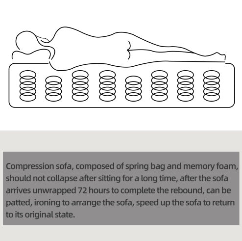 Premium Modular Sleeper Sofa Grey