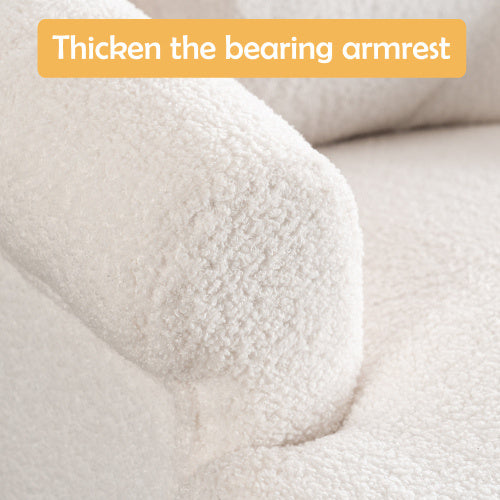 Luxury Swivel Chair With Ottoman