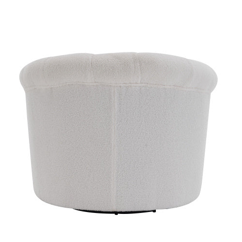 Luxury Swivel Chair With Ottoman