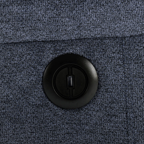 Fabric Recliner With USB & Heat