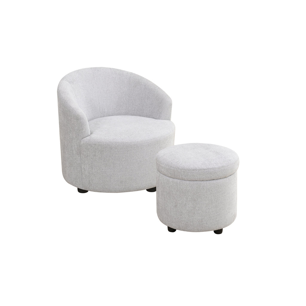 Premium Sofa Stool With Sackcloth