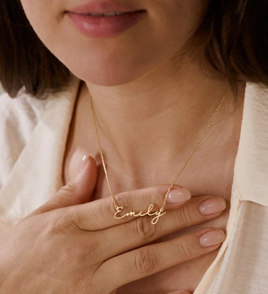 Everyday Fashion Custom Name Necklace