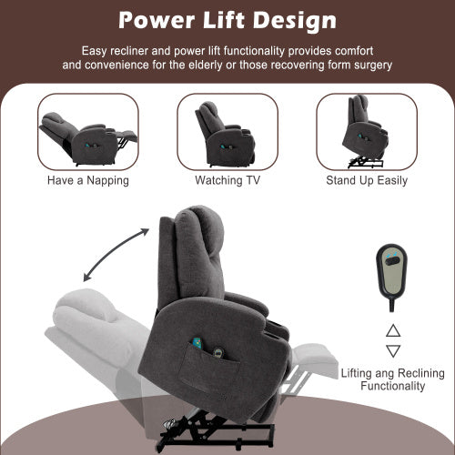 Recliner Chair With Remote Control