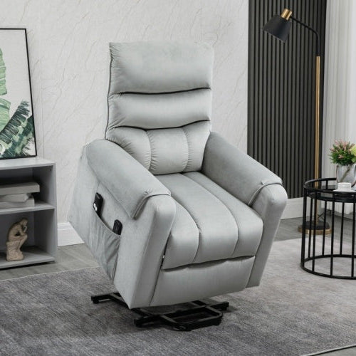 HOMCOM Recliner With Massage