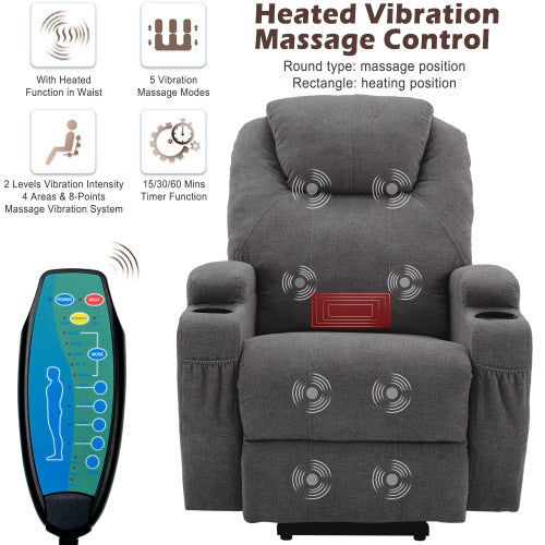 Recliner Chair With Remote Control