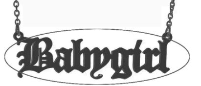 Custom Stainless Steel Name Necklace European And American 18K Personality English Letter Female Clavicle Chain