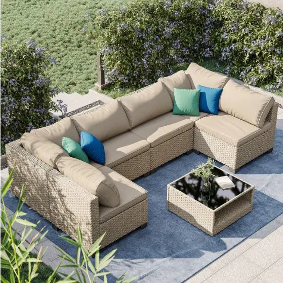 Outdoor 7-Piece Sofa Set Comfort