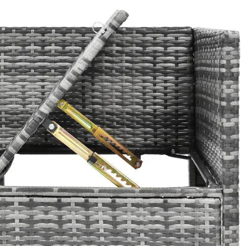 Outdoor Grey Rattan Patio Sofa Set