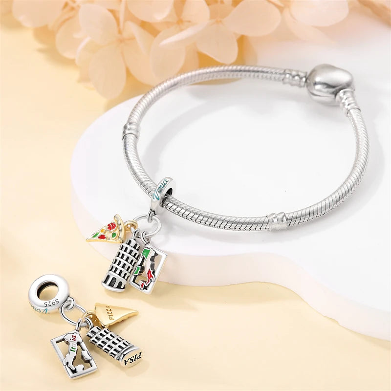 Architectural Charm Bead Collection